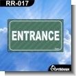 RR-017: Premade Sign - Entrance