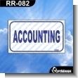 RR-082: Premade Sign - Accounting