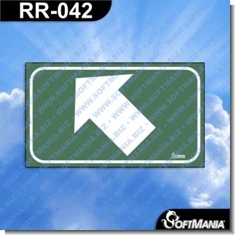 Read full article Premade Sign - UP LEFT ARROW