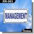 RR-093: Premade Sign - Management
