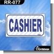 RR-077: Premade Sign - Cashier