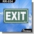 RR-034: Premade Sign - Exit