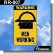 RR-007: Premade Sign - Men Working