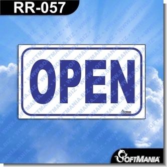 Read full article Premade Sign - OPEN