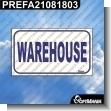 PREFA21081803: Premade Sign - Warehouse