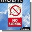 PREFA21081814: Premade Sign - No Smoking