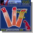 GEPOV248: Cardboard Nail Files 15 Centimeters Long - Pack of 12 Units