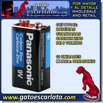 Read full article PANASONIC 9 VOLT CARBON ZINC SQUARE BATTERIES - 12 UNITS