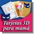 TOPIC_GA_010: Tarjeta en Relieve de Ramo de Flores para Dia de Las Madres