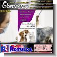 SMRR23112925: Acm 4mm Aluminum with Cut Vinil Lettering with Text Pet Grooming and Training Commercial Stationery for Pet Grooming brand Softmania Advertising Dimensions 3.5x2 Inches
