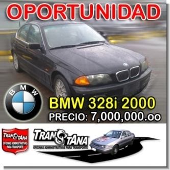 Lee el articulo completo Sedan BMW 328i 2000 - Precio 7,000,000 - (506) 2282-5122 / (506) 2282-6211