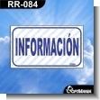 RR-084: Rotulo Prefabricado - Informacion