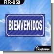 RR-050: Rotulo Prefabricado - Bienvenidos