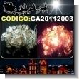 GA20112003: LUCES DE NAVIDAD - FLORCITAS 140 LED MULTICOLORES