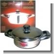 GA-219: Stainless Steel Pot (20x10 Centimeter)