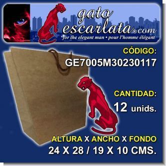 Read full article KRAFT PAPER GIFT BAG SIZE 24 X 28 - 19 X 10 CENTIMETERS - 12 UNITS