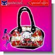 GATAGE23050607: Fashion Bag Black Color with Pucca  30x18 Centimeters
