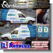 SMRR23050807: Advertising for Company Vehicle Fleet Double Sided with Text Professionals in Upholstery Cleaning Advertising Sign for Car Wash Service brand Softmania Advertising Dimensions 14.8x5.9 Foot