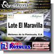 SMRR23090405: Pvc 3 Millimeters with Full Color Printing with Text Lot  el Maravilla Advertising Sign for Fruit Packing Plant brand Softmania Rotulos Dimensions 31.5x19.7 Inches
