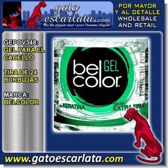 Read full article HAIR GEL BRAND BELCOLOR STRIP OF 24 BUBBLES