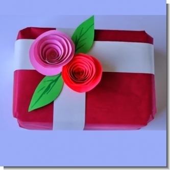 Decoration for gift wrapping