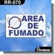 RR-070: Rotulo Prefabricado - Area de Fumado