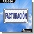 RR-080: Rotulo Prefabricado - Facturacion