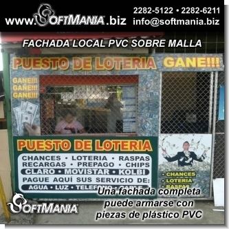 Lee el articulo completo Fachada completa frente de Local Comercial con PVC full color