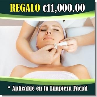 Take advantage of these great coupons of ₡ 11,000.00 discount on your Facial Cleaning. Includes: Extraction of impurities, hydration, rejuvenation, ozone vapor, high frequency, cosmetics and mask according to your skin type.  Press the button to obtain the coupon. Save the screenshot or print it. Do not lose it!  Whatsapp: 7086-0253 - Facebook: aesthetic renacer salon &spa Santa Ana, 200 meters West from Banco Popular. Phone: 2582-2062 GET THE COUPON!GET THE COUPON!Hurry up! There are only 77 coupons left.