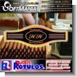 SMRR23120501: Adhesive Labels to Identify Products with Text Habanos Hernandez Commercial Stationery for Cigar Factory brand Softmania Advertising Dimensions 3.1x1.6 Inches
