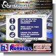 SMRR23090335: Pvc 3 Millimeters with Full Color Printing with Text Mandatory Use of Protective Clothing Advertising Sign for Fruit Packing Plant brand Softmania Rotulos Dimensions 31.5x19.7 Inches
