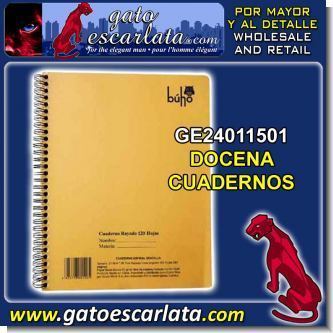 Lee el articulo completo CUADERNO CON RESORTE EN ESPIRAL TAPA COLOR KRAFT 120 HOJAS MARCA BUHO - 12 UNIDADES Lee el articulo completo CUADERNO CON RESORTE EN ESPIRAL TAPA COLOR KRAFT 120 HOJAS MARCA BUHO - 12 UNIDADES