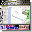 SMRR23090208: Printed Letterheads and Envelopes Bond Paper with Text Logo and Corporate Information Advertising Sign for Boutique Store brand Softmania Rotulos Dimensions 5.5x11 Inches