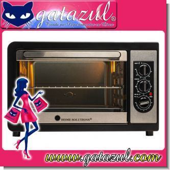 Lee el articulo completo HORNO ROSTIZADOR MARCA HOME SOLUTIONS MODELO HS-3410C POTENCIA 1500W