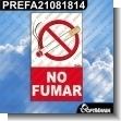 PREFA21081814: Rotulo Prefabricado - No Fumar