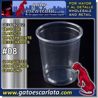 Read full article DISPOSABLE TRANSPARENT PLASTIC CUPS NUMBER 08 - 12 PACKS WITH 25 CUPS EACH Read full article DISPOSABLE TRANSPARENT PLASTIC CUPS NUMBER 08 - 12 PACKS WITH 25 CUPS EACH