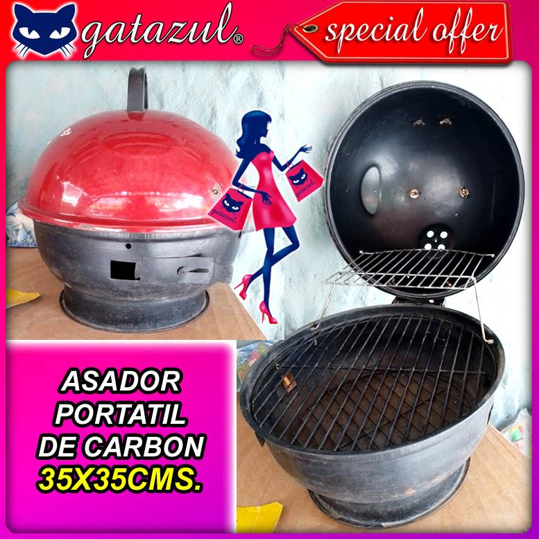 Lee el articulo completo ASADOR PORTATIL PARA CARBON DE (35X35) CENTIMETROS MARCA UNIFLAME